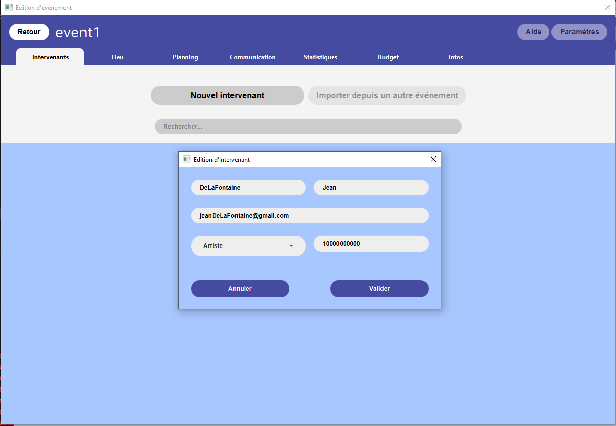 editIntervenant