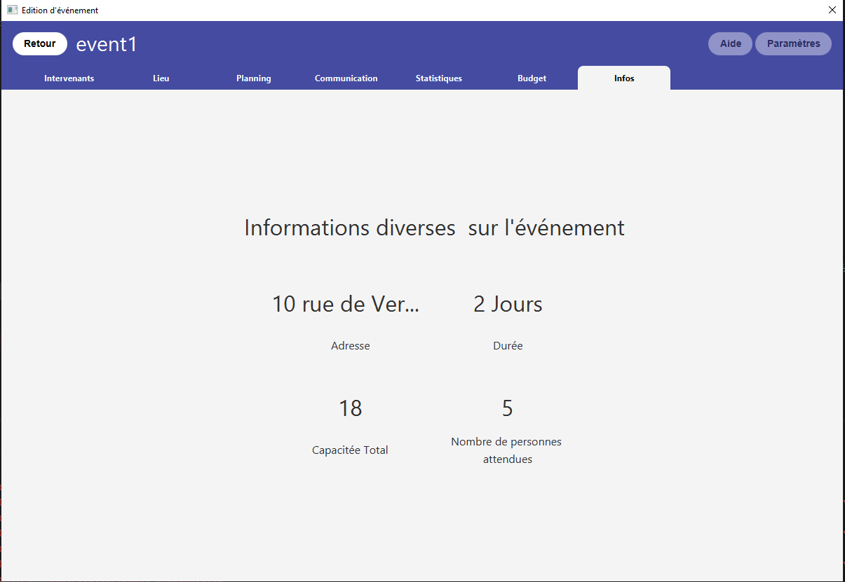 infos