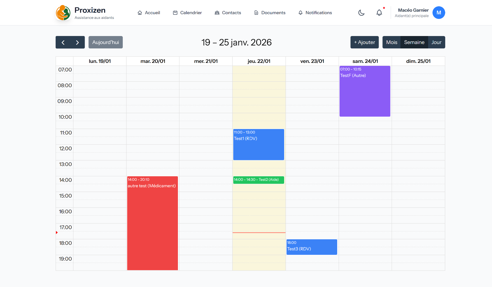 Calendrier